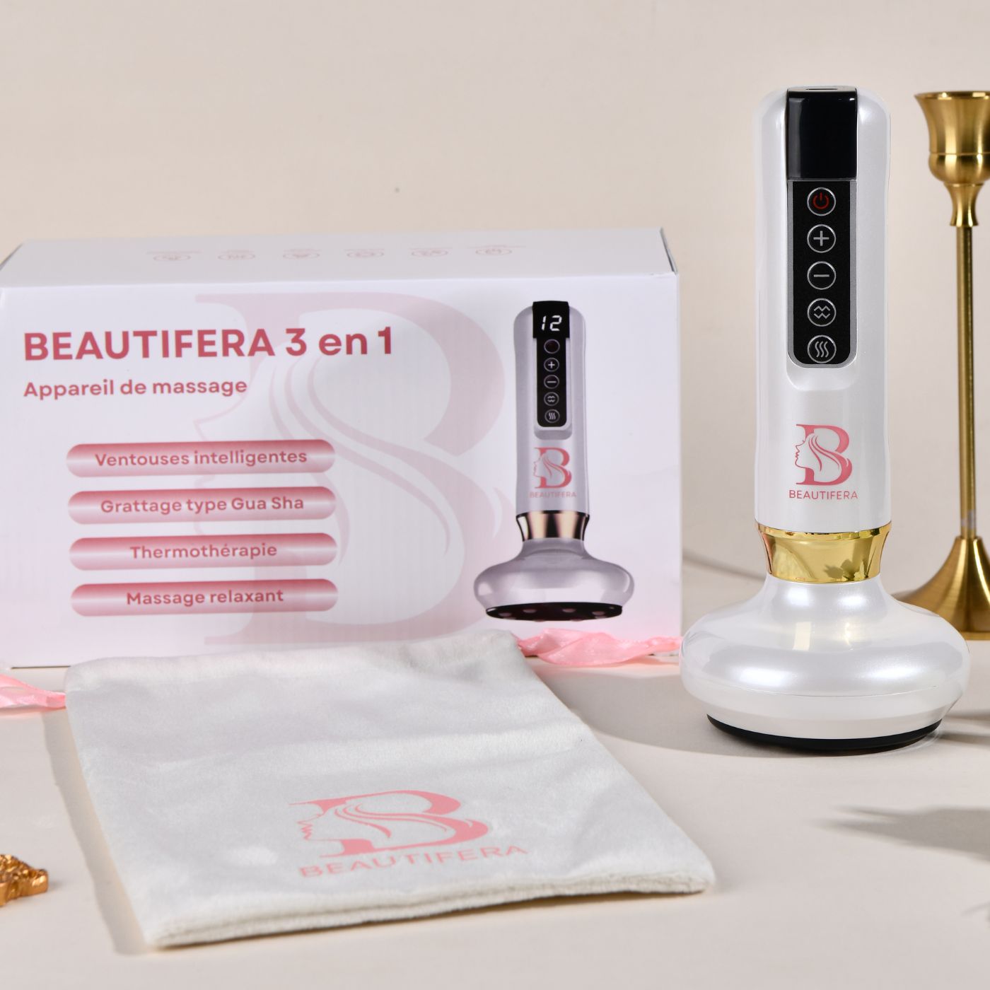 Appareil de Massage Anti-Cellulite BEAUTIFERA 3 en 1