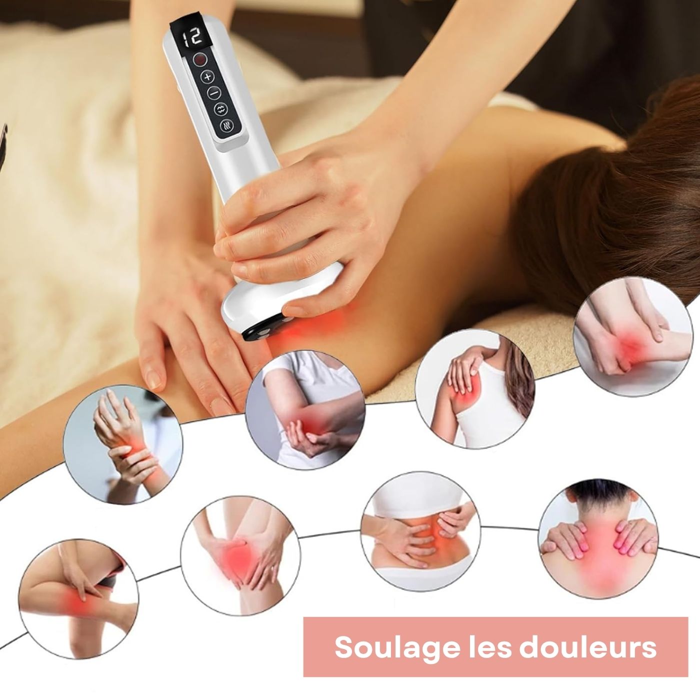 Appareil de Massage Anti-Cellulite BEAUTIFERA 3 en 1